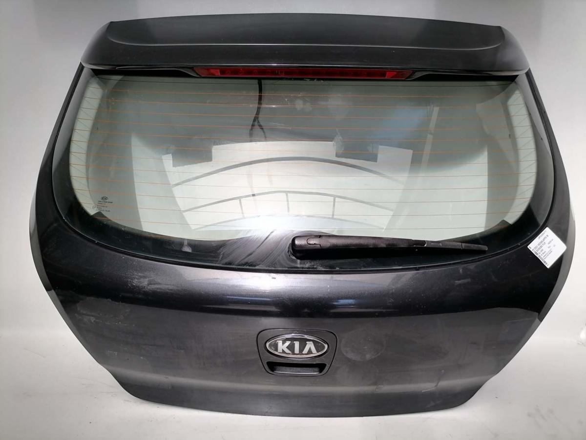 Kia Ceed ED original Heckklappe mit Heckscheibe 1K Black Perl Fließheck Bj.2009